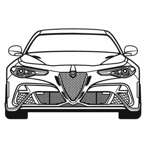 alfa romeo 2021 guilia gta m front