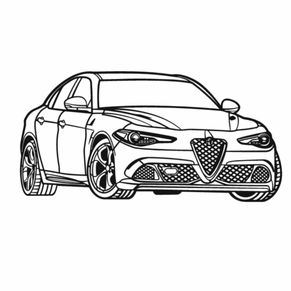 alfa romeo guilia quadrifoglio perspective