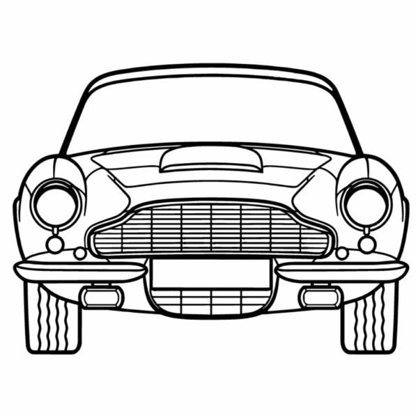 aston martin db6 front