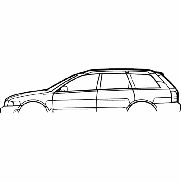Obraz wycinany z drewna samochodu audi rs4 b5 2001b