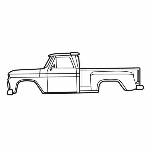 chevrolet c10 stepside pickup 1965