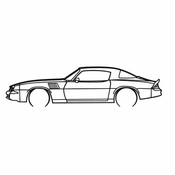 chevrolet camaro z28 detailed 1978