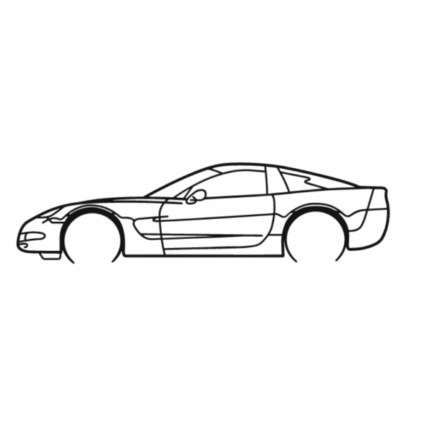 chevrolet corvette c5 detailed