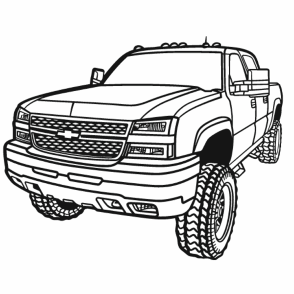 chevrolet silverado perspective 2007