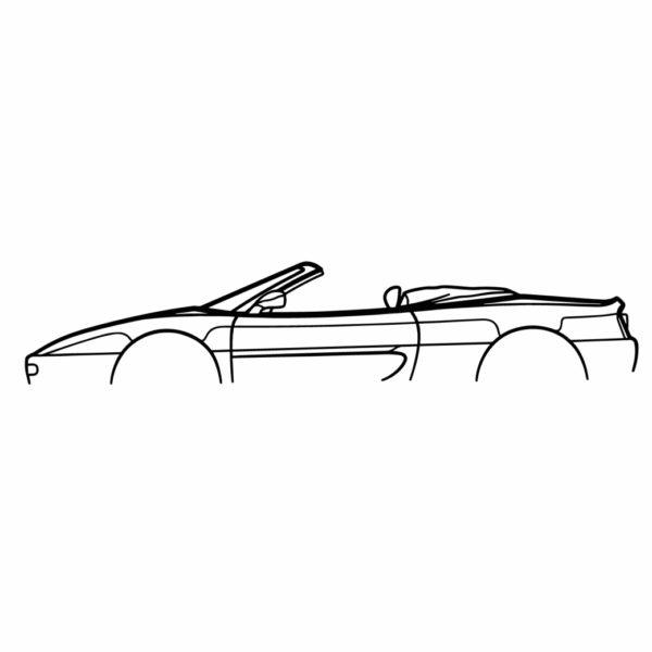 Obraz wycinany z drewna samochodu ferarri f335 spider