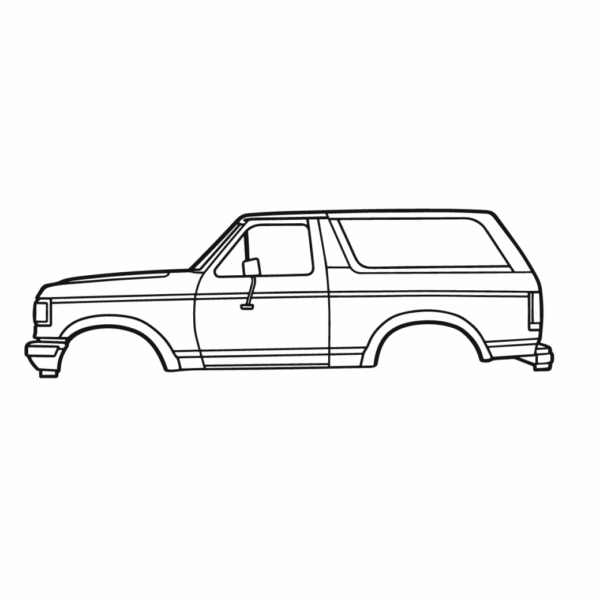 ford bronco 4th gen 1987