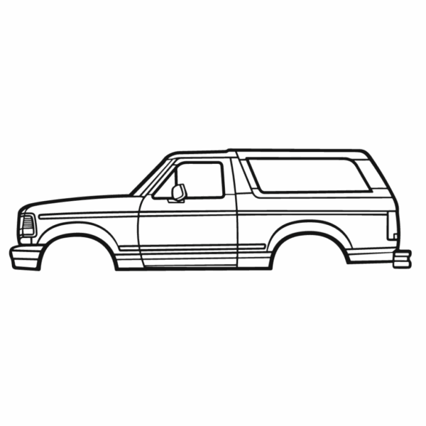 ford bronco 5th gen 1992