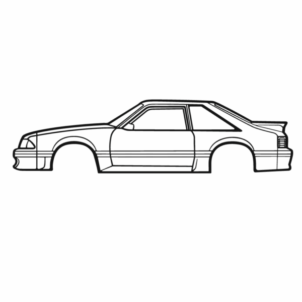 ford mustang gt hatchback 1988