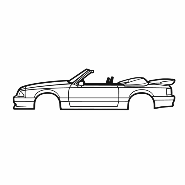 ford mustang saleen convertible 1990
