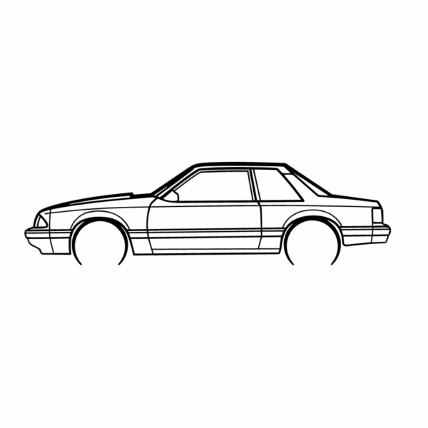 ford mustang 1993 notch back