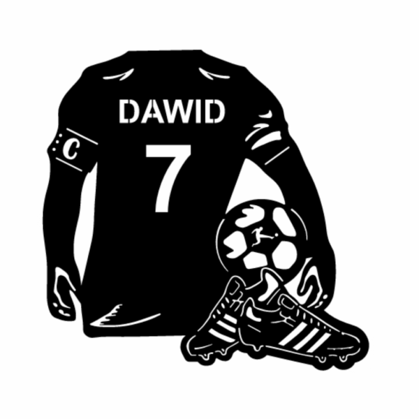 koszulka sportowa + imię i numer