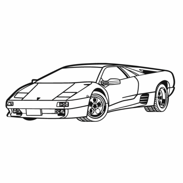 lamborghini diablo vt perspective 1993
