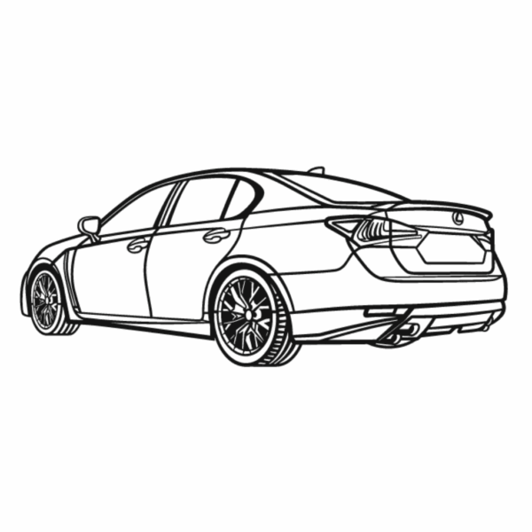 lexus gs f perspective 2022