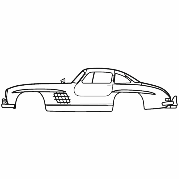 mercedes 300 sl coupe 1954