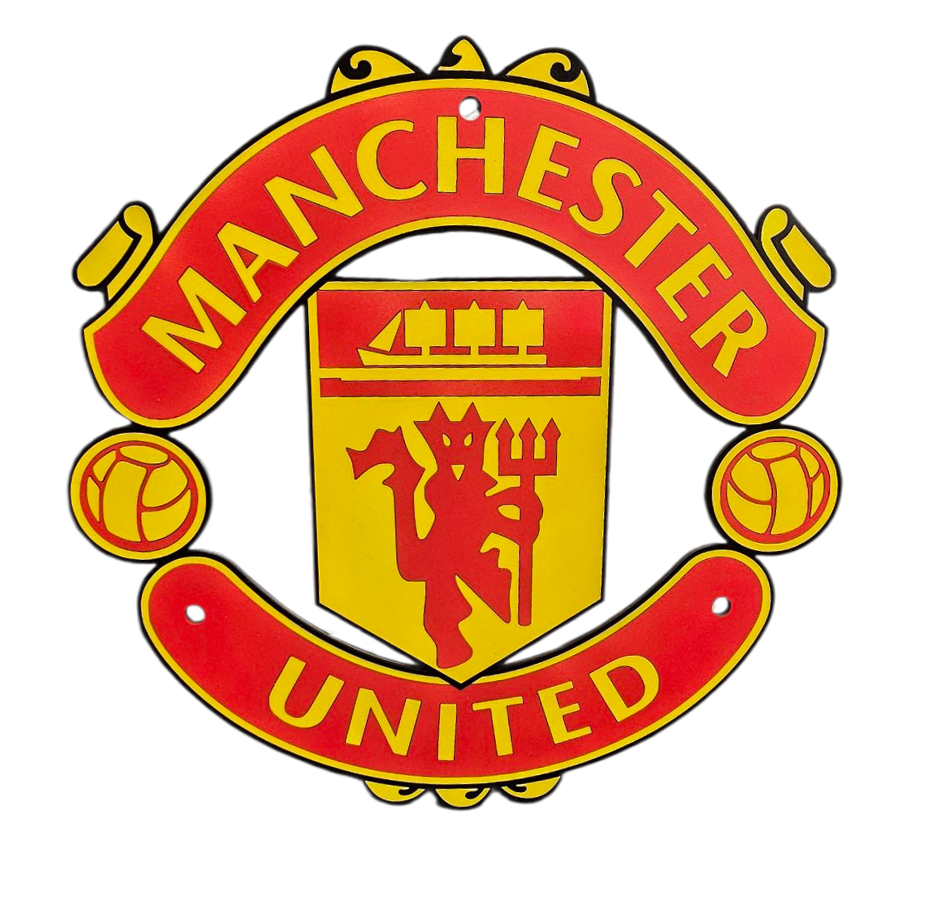 Herb kolorowy Manchaster United