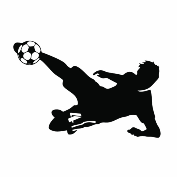 piłkarz z piłką 2
