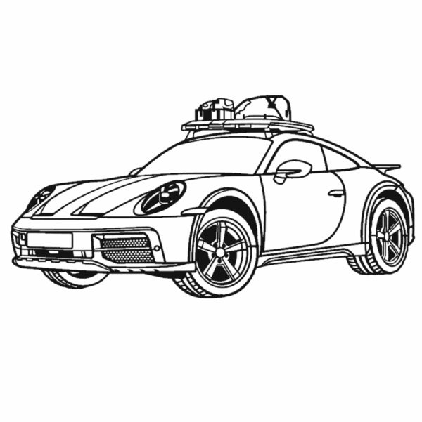 porsche 911 dakar 2023