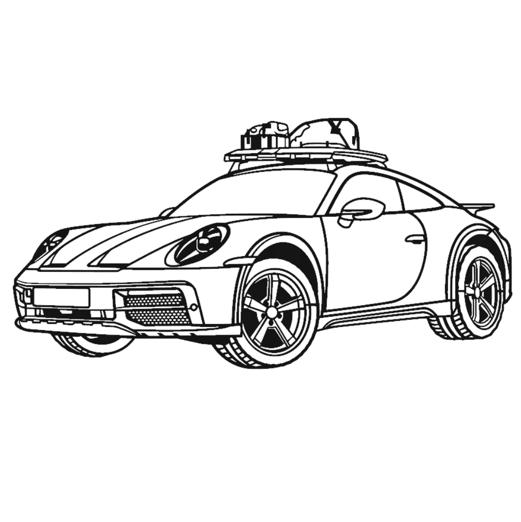 porsche 911 dakar 2023