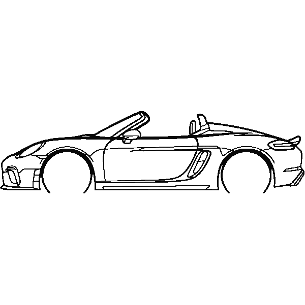 Obraz wycinany z drewna samochodu porsche panamera turismo