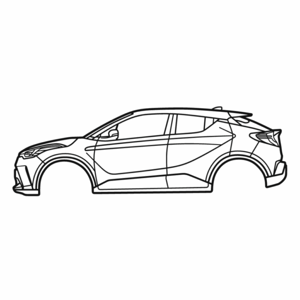 toyota c-hr 1st gen (ax10) 2018