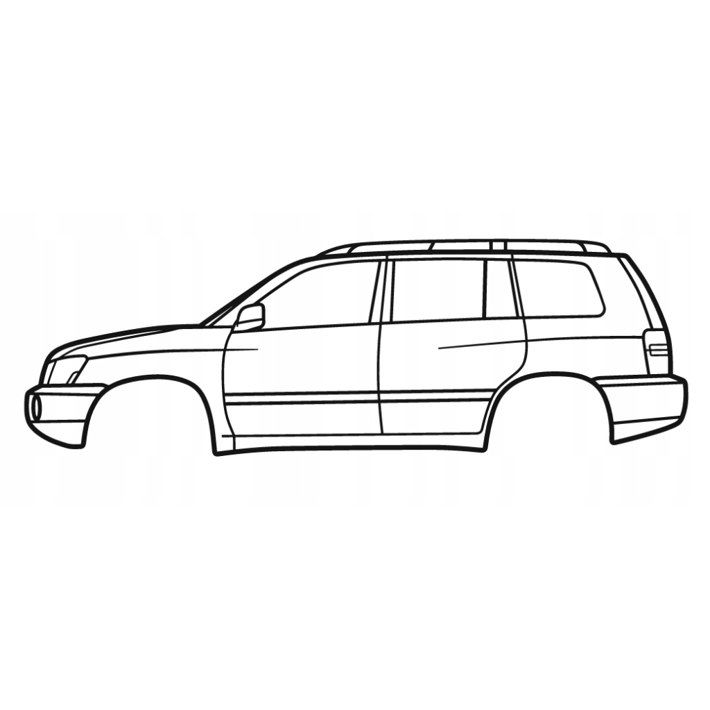 toyota highlander 1st gen (xu20) 2001