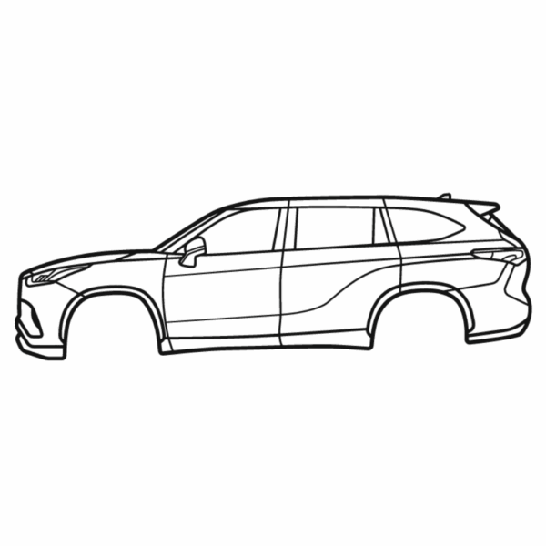 toyota highlander 4th gen (xu70) 2020