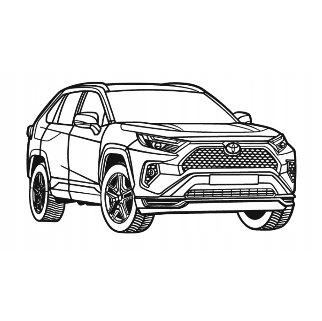 toyota rav4 gr sport perspective 2023