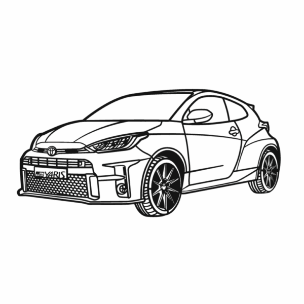 toyota yaris perspective 2021