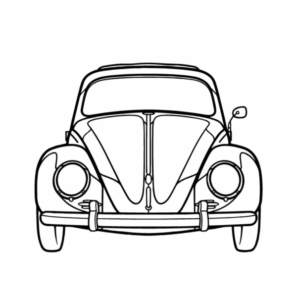 volkswagen beetle garbus front