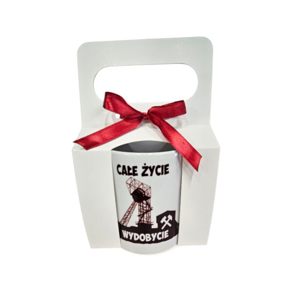 kubek personalizowany 330 ml - całe życie wydobycie
