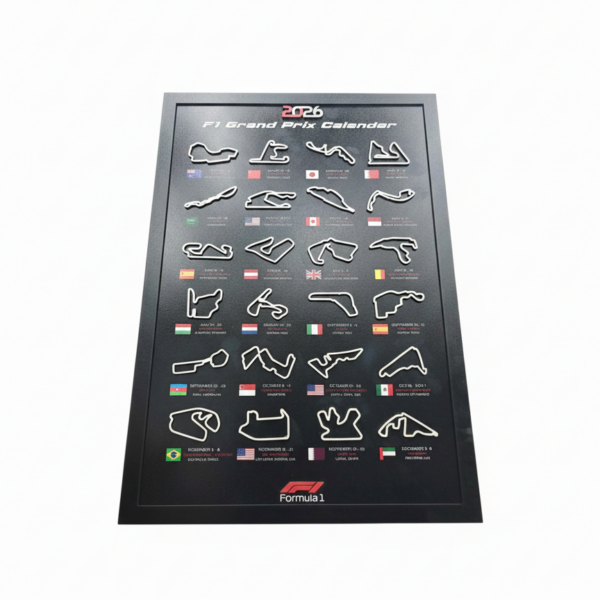 Second image of F1 Grand Prix Calendar 2026 – 3D (Premium)