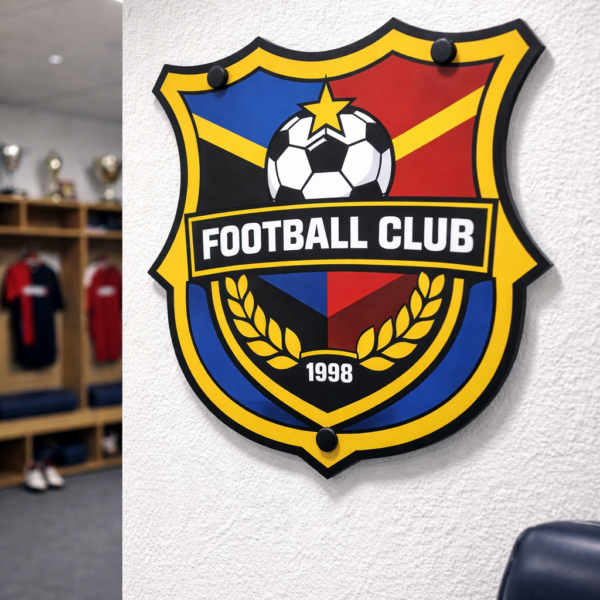 Herb drewniany lub logotyp na zamówienie