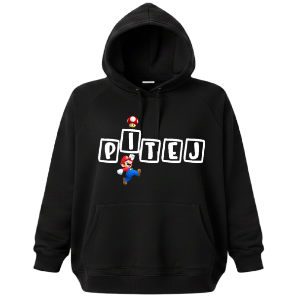 Bluza z kapturem Śląska Godka -PITEJ- Mario (Męska)