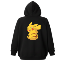 bluza czarna pitej pokemon śląsko godka tył
