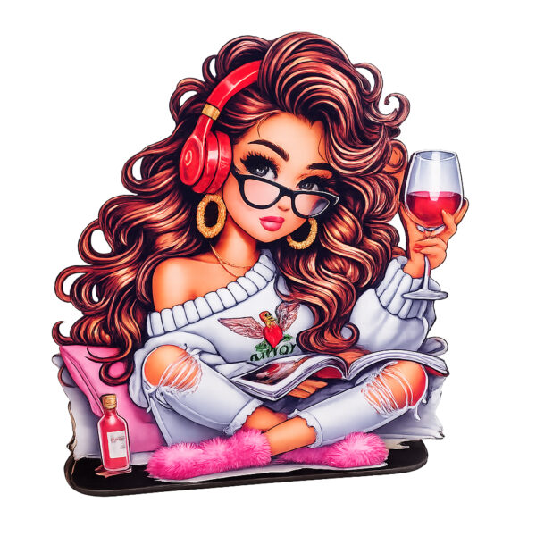 Karafka personalizowana - różne wzory - Zestaw dla kobiet.