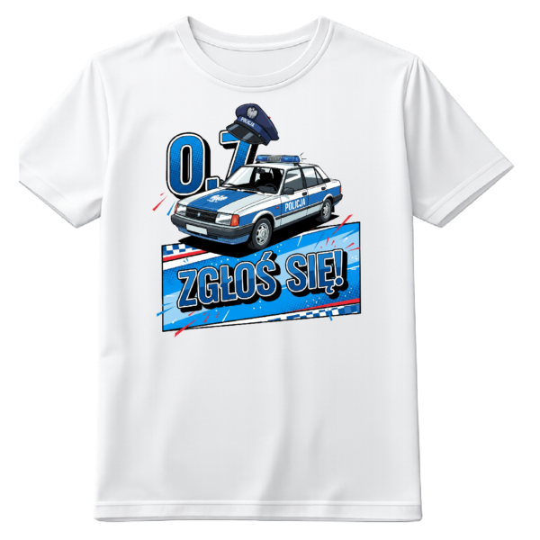 Koszulka 07 zgłoś się - policja