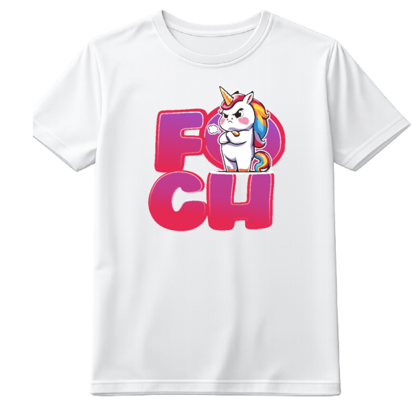 Koszulka damska Foch jednorożec obrażony