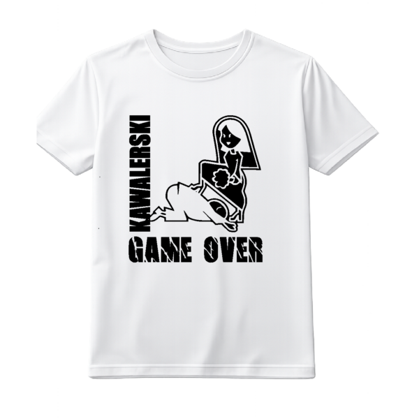 Koszulka na wieczór kawalerski. Game over.