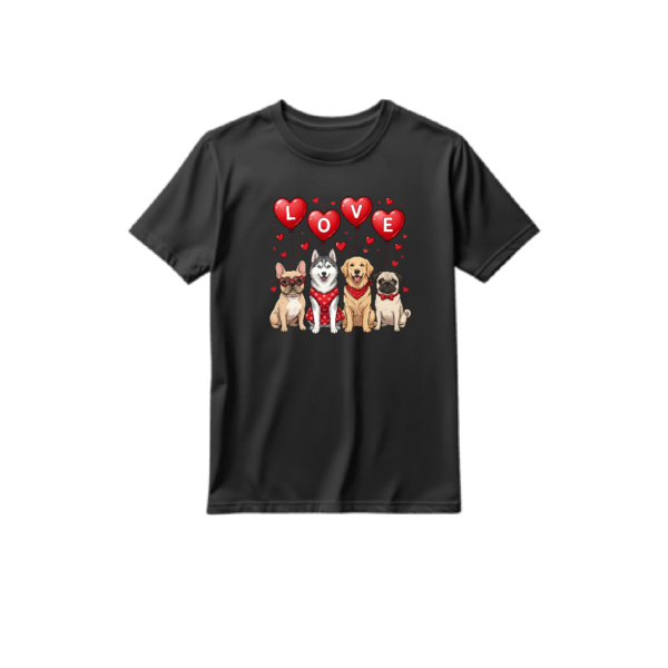 Second image of Koszulka walentynkowa psiaki love