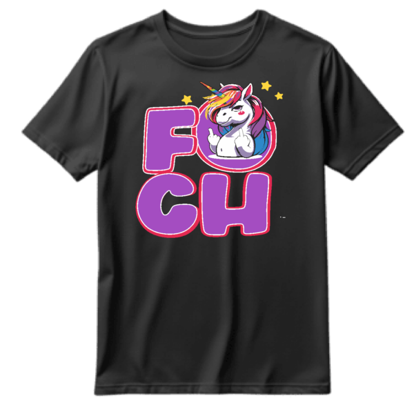 Second image of Koszulka damska Foch jednorożec