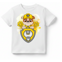 koszulka dziecięca bajka psi patrol pieski rubble