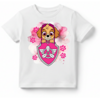 koszulka dziecięca bajka psi patrol pieski skye