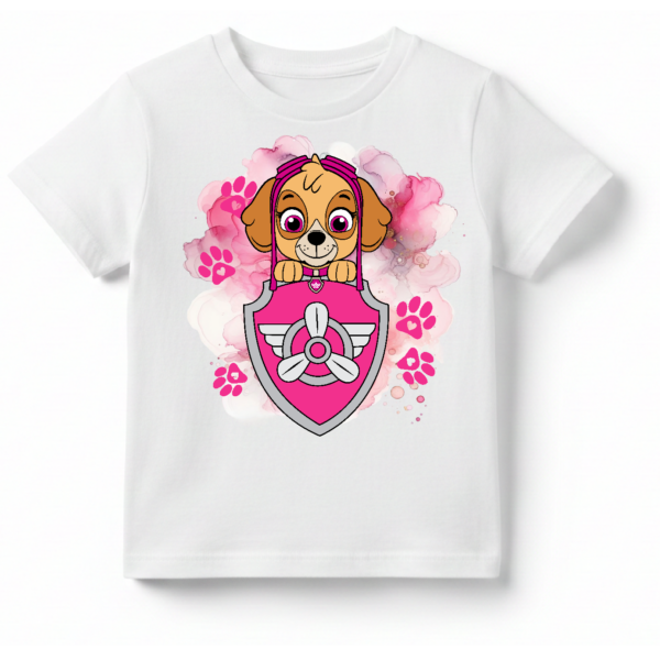 Koszulka dziecięca Premium - Bajka Psi Patrol Skye Pieski