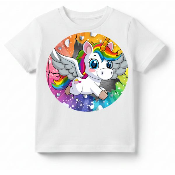 Koszulka dziecięca Premium - Słodki Jednorożec IV