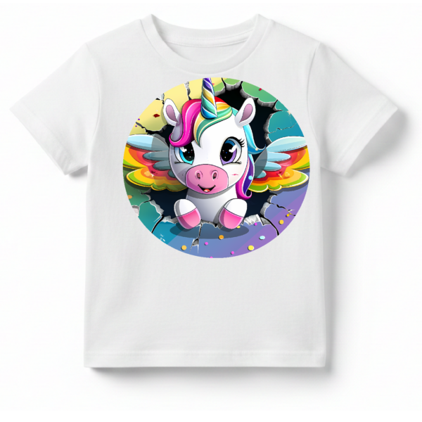 Koszulka dziecięca Premium - Słodki Jednorożec V