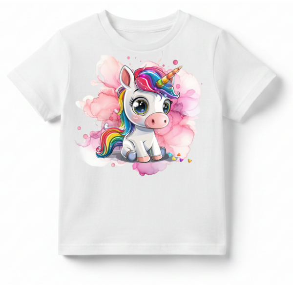 Koszulka dziecięca Premium - Słodki Jednorożec III
