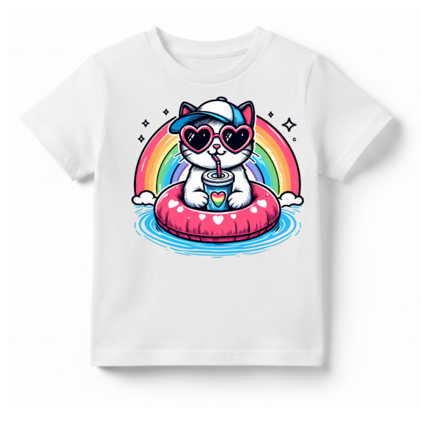 Koszulka dziecięca Premium - Kotek