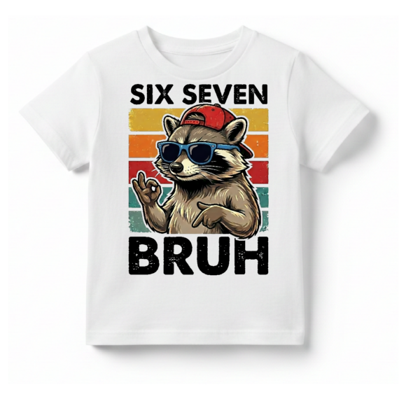 Koszulka dziecięca Premium - SIX SEVEN 67 X