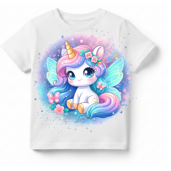 Koszulka dziecięca Premium - Słodki Jednorożec