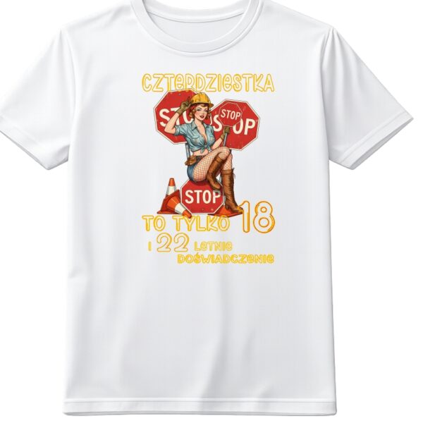 Koszulka męska urodziny 40 lat retro